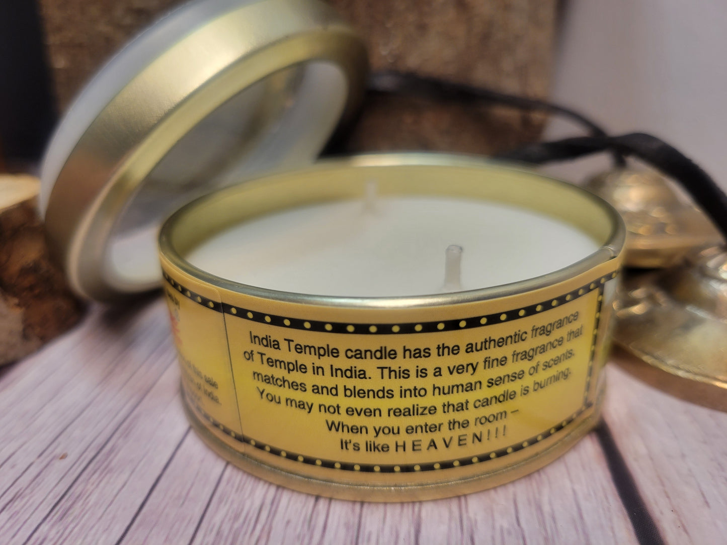 Soy Candle India Temple 200g