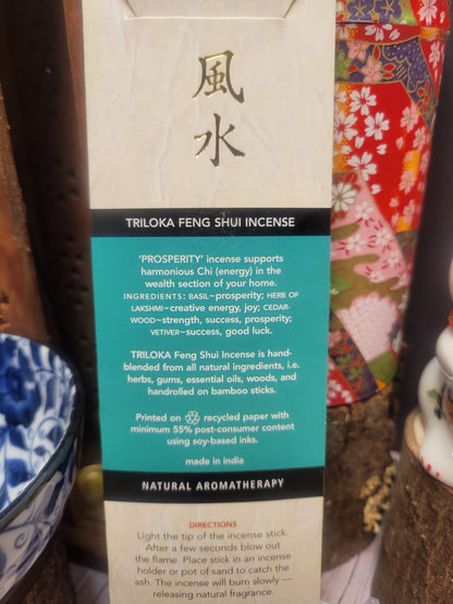 Triloka Feng Shui Prosperity Incense