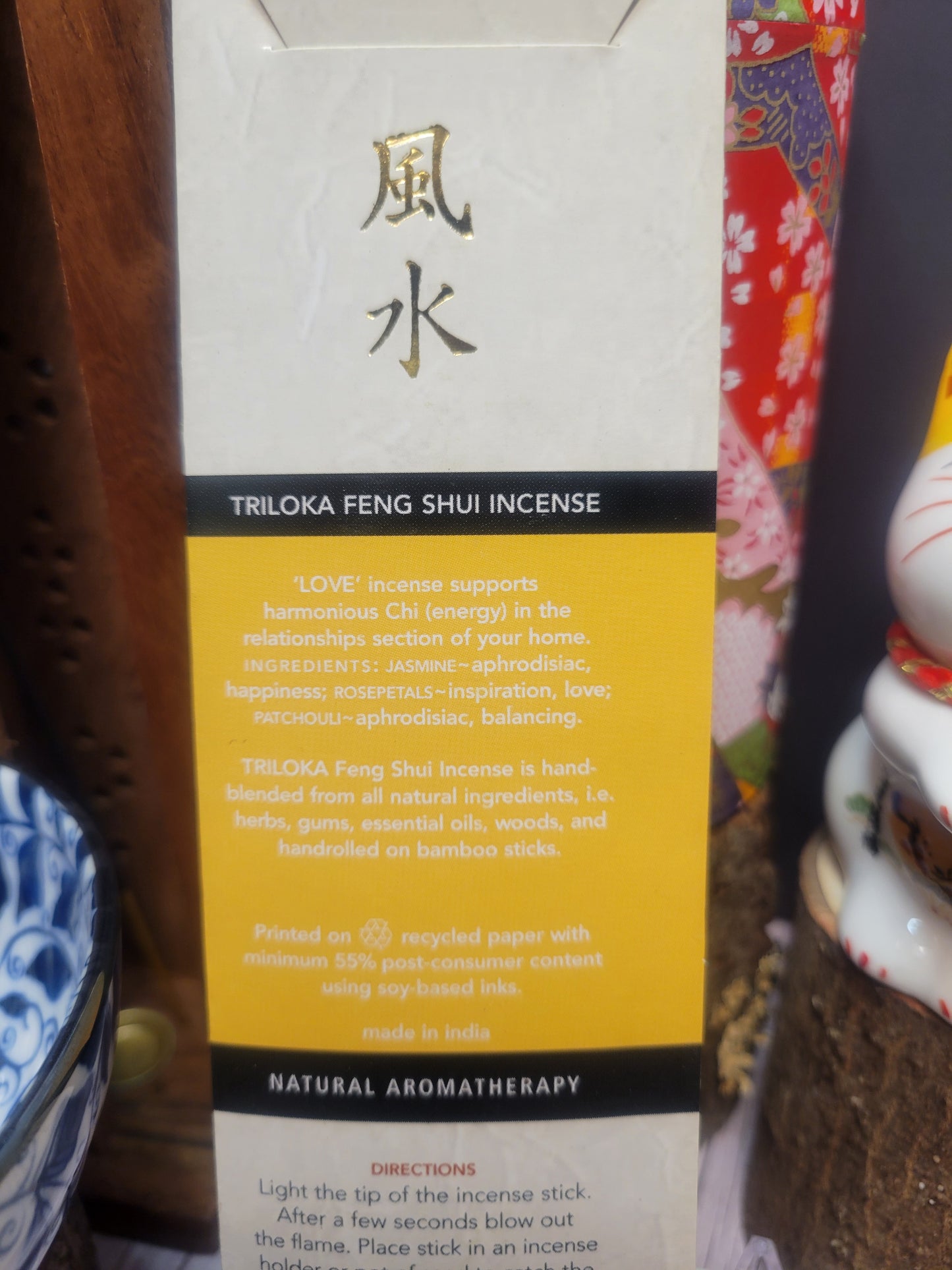 Triloka Feng Shui Love Incense