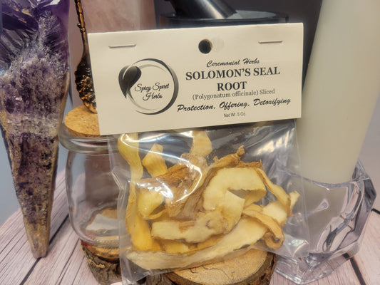 Solomon's Seal Root Cut