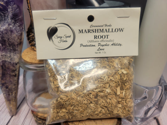 Marshmallow Root Cut