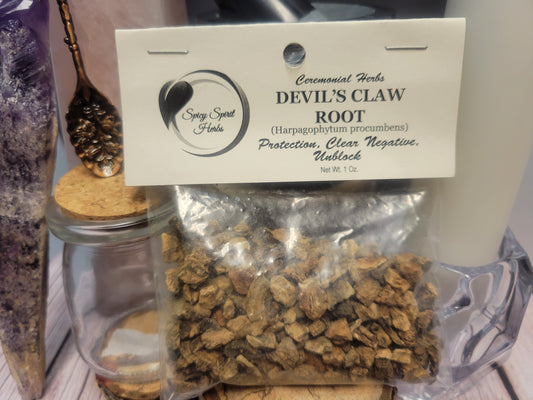 Devil's Claw Root Cut