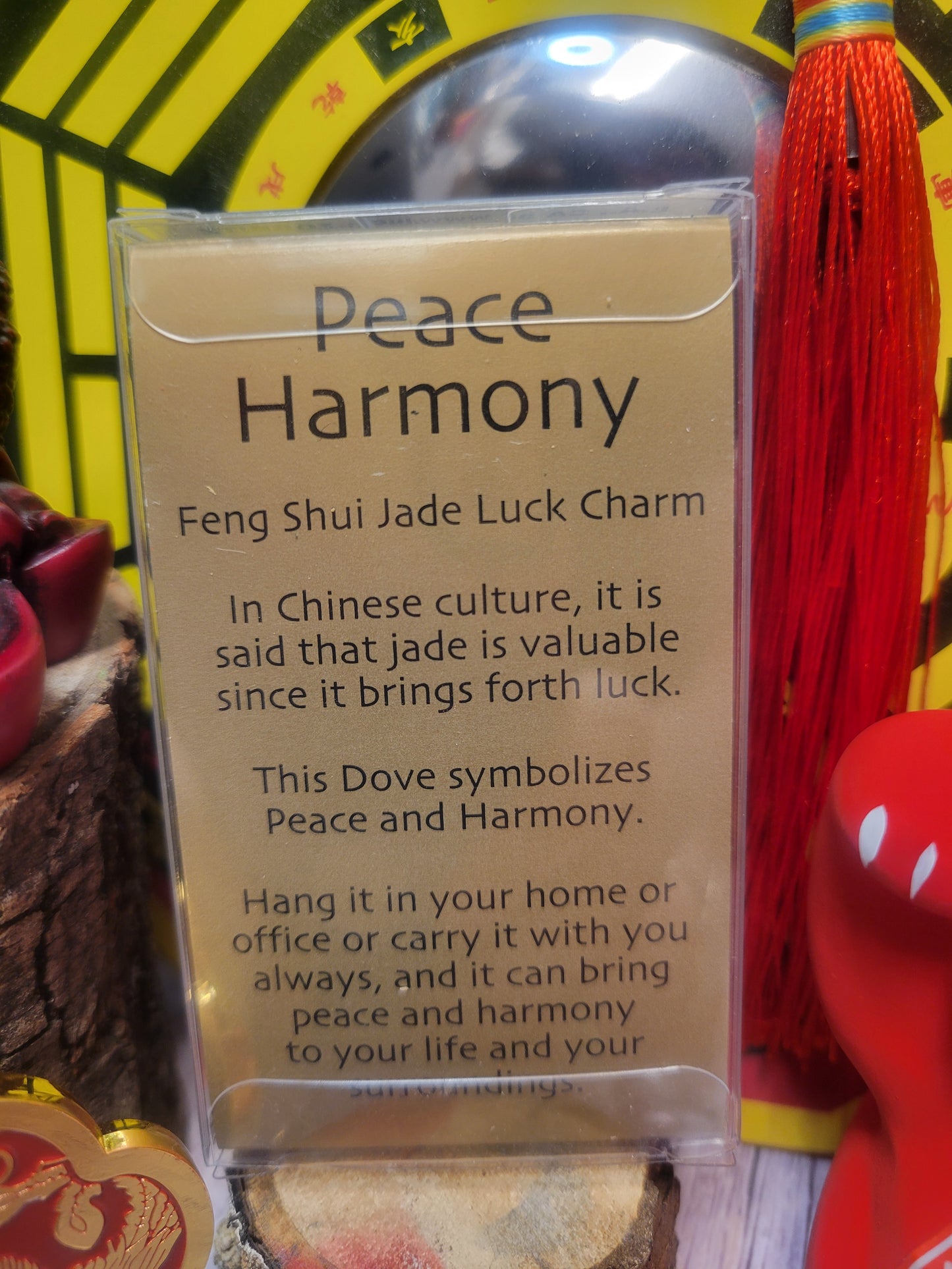 Peaceful Life Feng Shui Charm