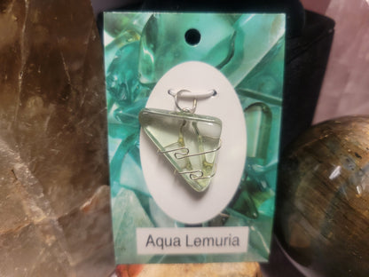 Aqua Lemuria Heaven & Earth Pendant