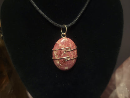 Super Thulite Heaven & Earth Pendant