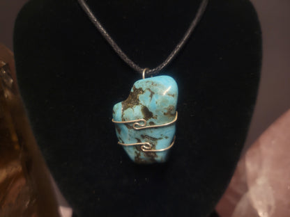 Turquoise Heaven & Earth Pendant