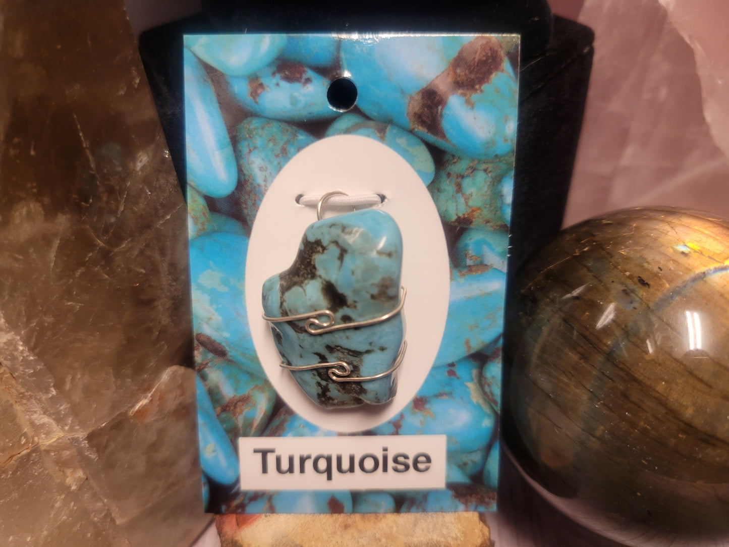 Turquoise Heaven & Earth Pendant