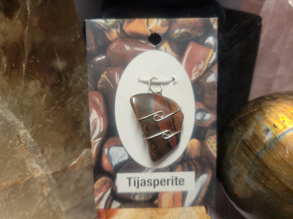 Tijasperite Heaven & Earth Pendant