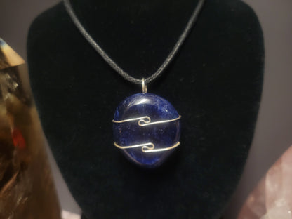 Sodalite Heaven & Earth Pendant