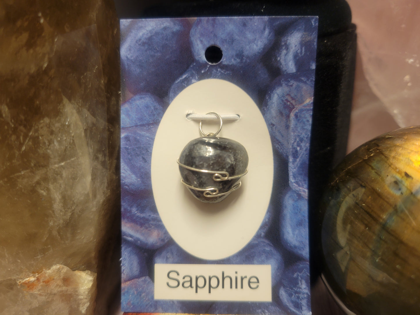 Sapphire Heaven & Earth Pendant