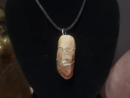 Protector Quartz Heaven & Earth Pendant