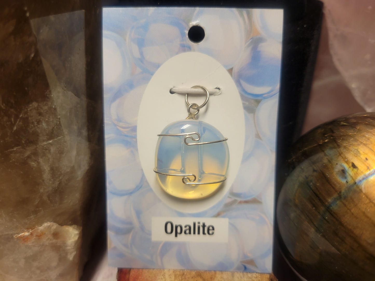 Opalite Heaven & Earth Pendant