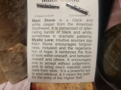 Mani Stone Heaven & Earth Pendant