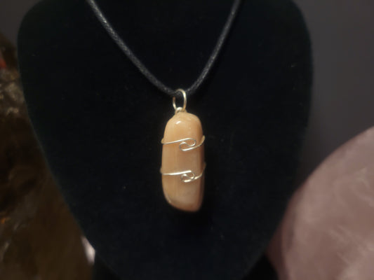 Moonstone Heaven & Earth Pendant