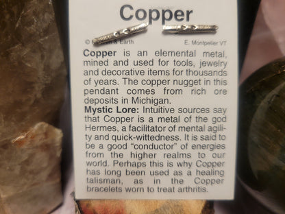 Copper Heaven & Earth Pendant