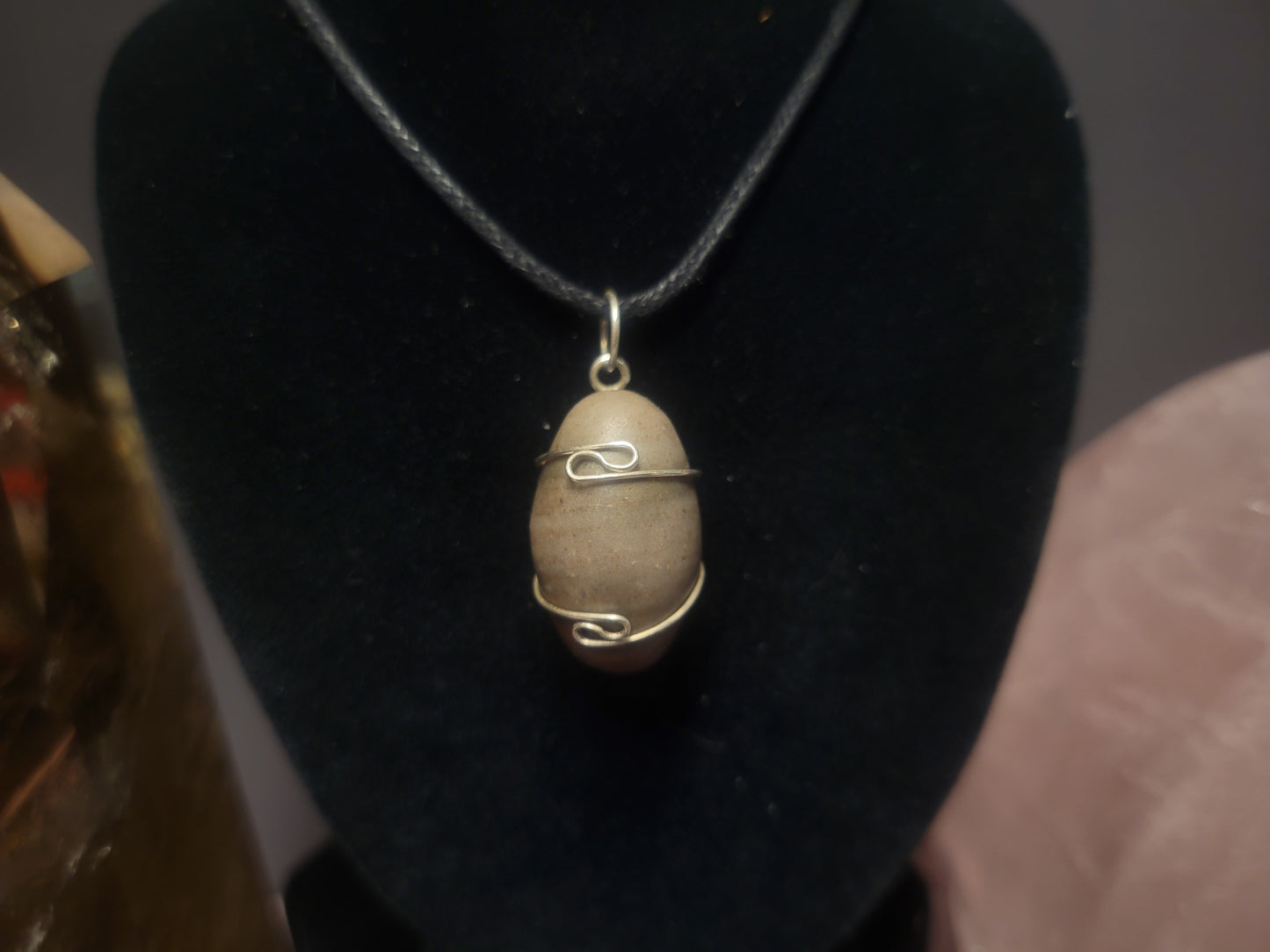 Shiva Lingam Heaven & Earth Pendant