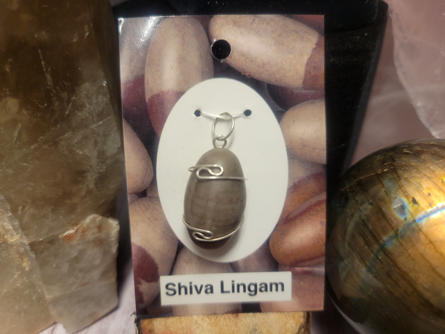 Shiva Lingam Heaven & Earth Pendant