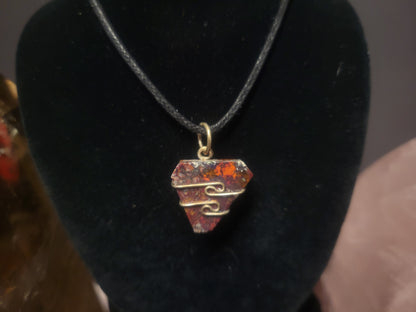 Cuprite Heaven & Earth Pendant