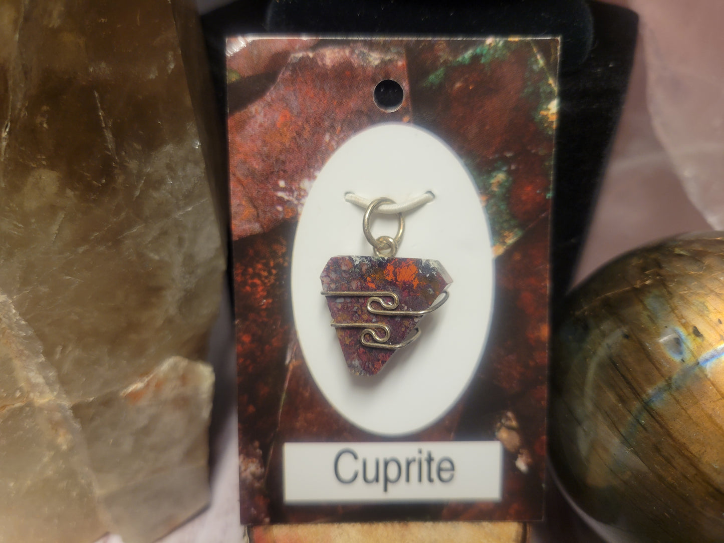 Cuprite Heaven & Earth Pendant