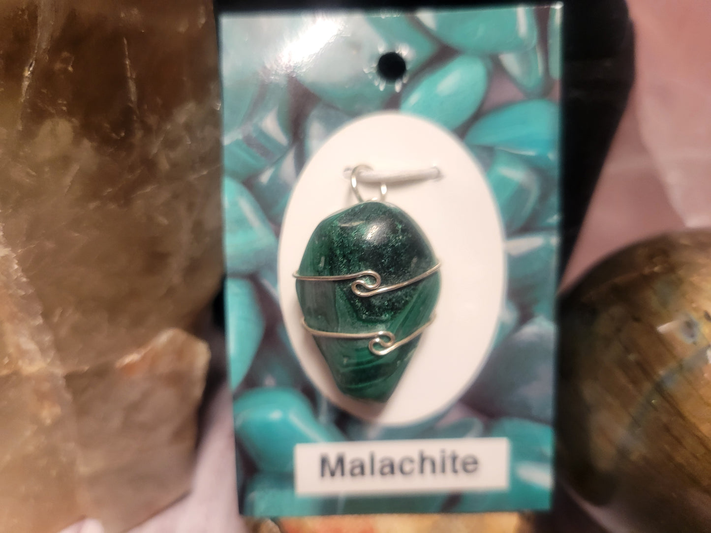 Malachite Heaven & Earth Pendant