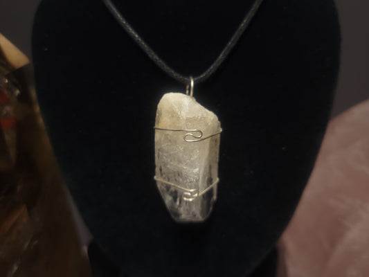 Danburite Heaven & Earth Pendant