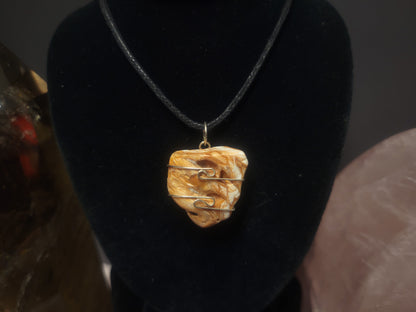 Redwood Opal Heaven & Earth Pendant