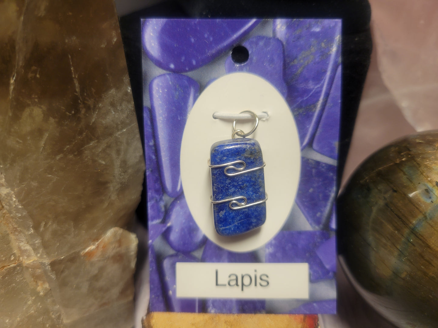 Lapis Heaven & Earth Pendant