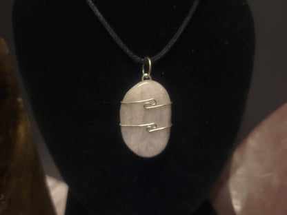 Kunzite Heaven & Earth Pendant