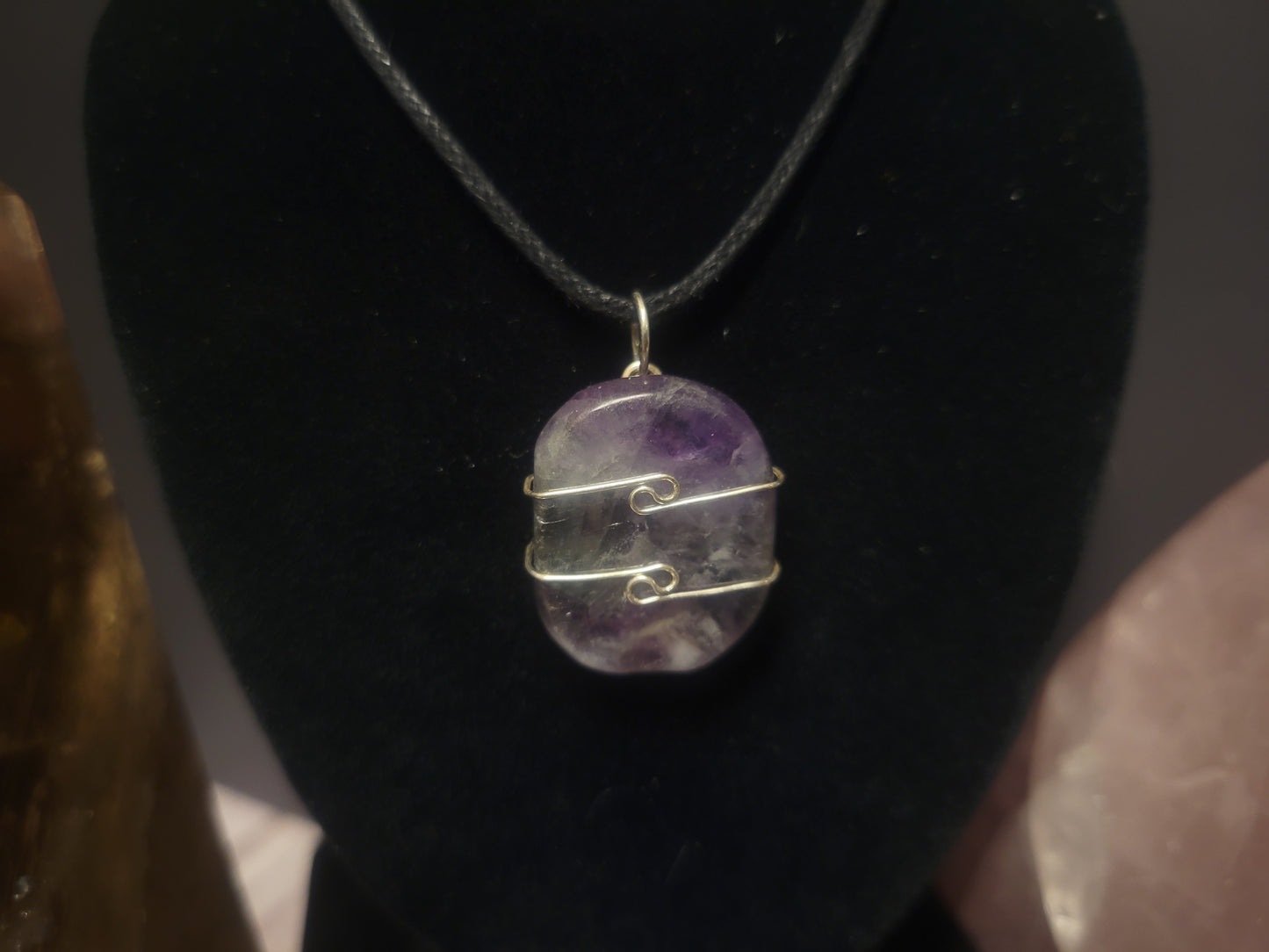 Fluorite Heaven & Earth Pendant