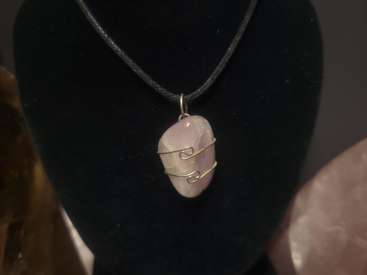 Super Pink Kunzite Heaven & Earth Pendant