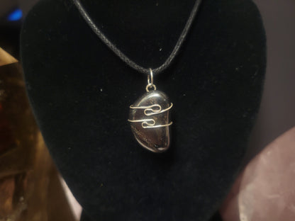 Hematite Heaven & Earth Pendant