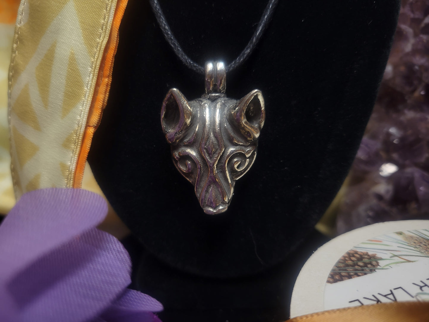 Norse Pendant - Viking Wolf Head