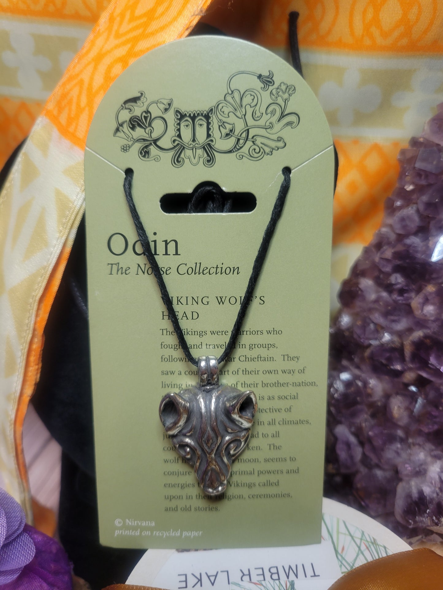 Norse Pendant - Viking Wolf Head