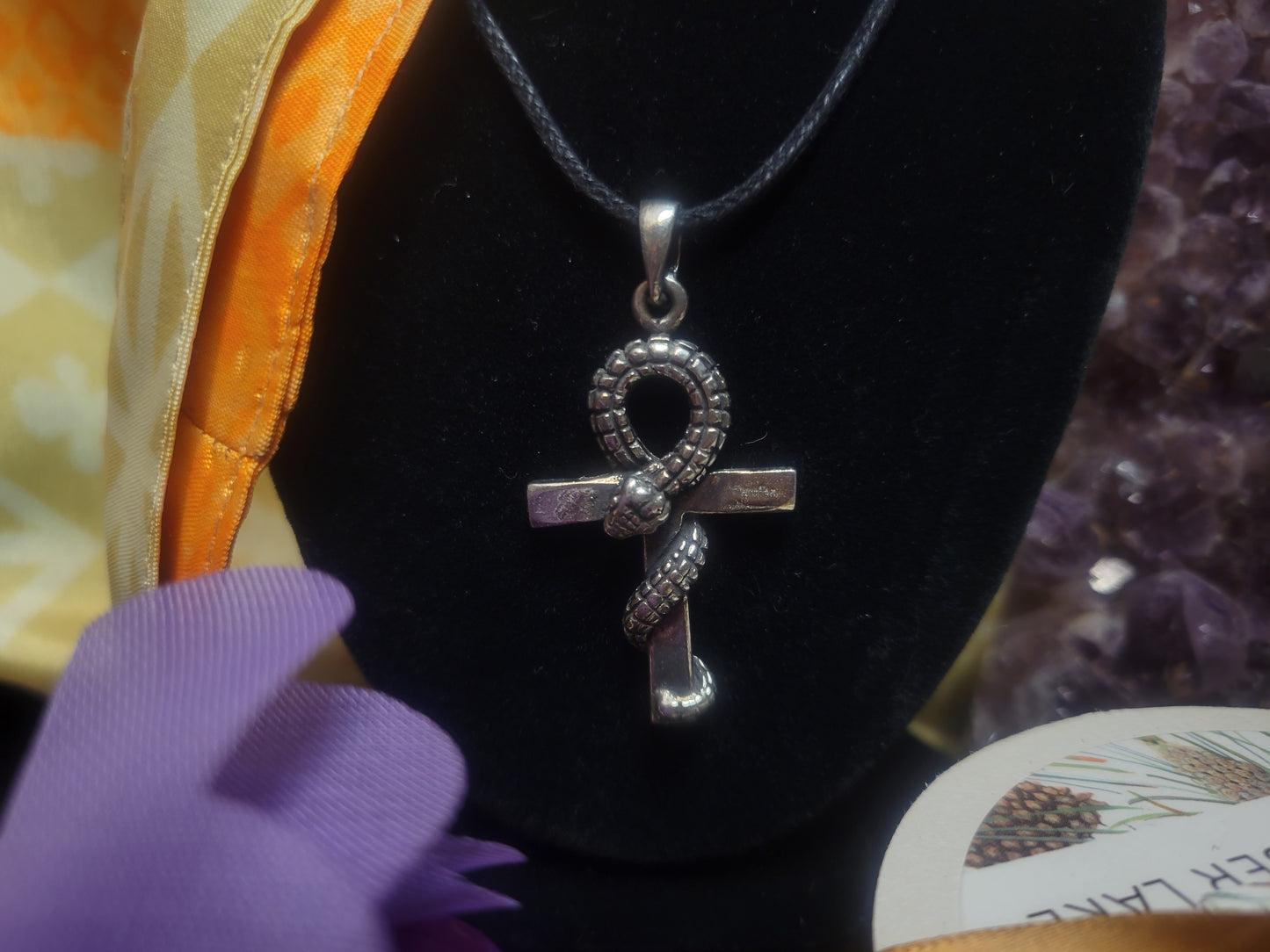 Egyptian Pendant - Serpent Ankh