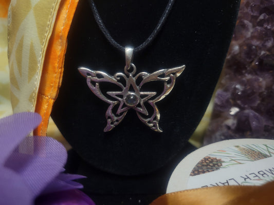 Wiccan Pendant - Butterfly