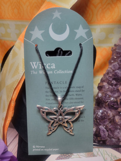 Wiccan Pendant - Butterfly