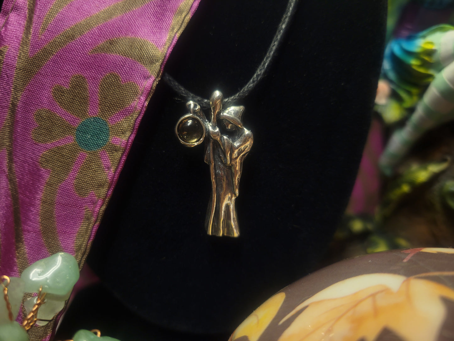 Tarot Figure Pendant - The Hermit