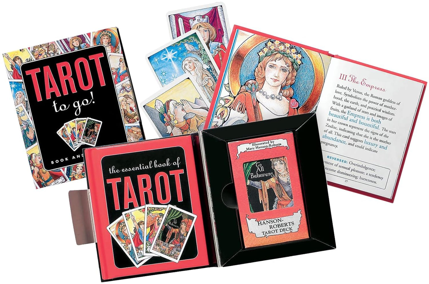 Tarot To Go! Book and Card Set