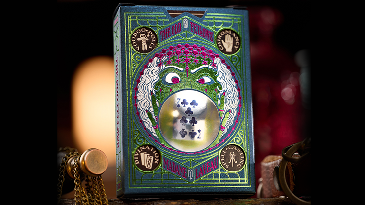 Odd Fellow Madame Laveau the Soothsayer Playing Cards