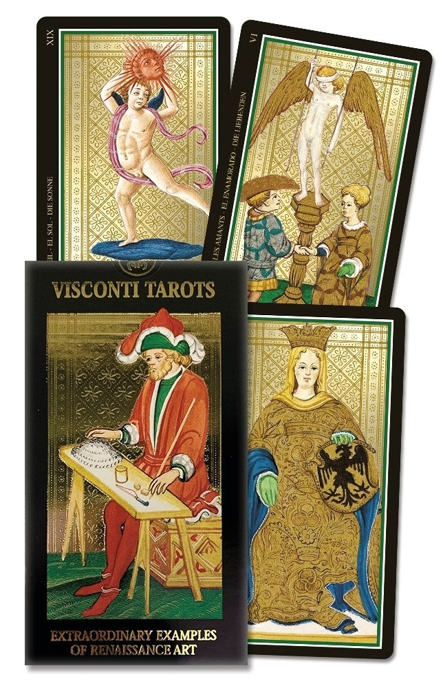 Visconti Gold Tarot Deck