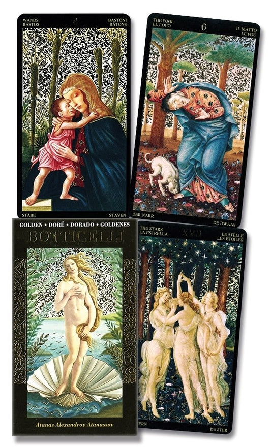 Golden Botticelli Tarot Deck