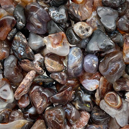 Fire Agate, Polished