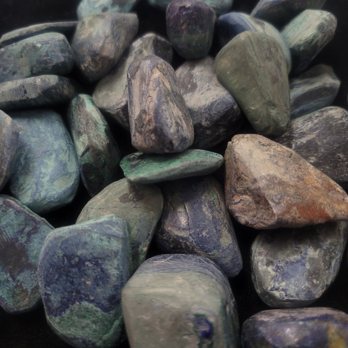 Azurite w/ Malachite