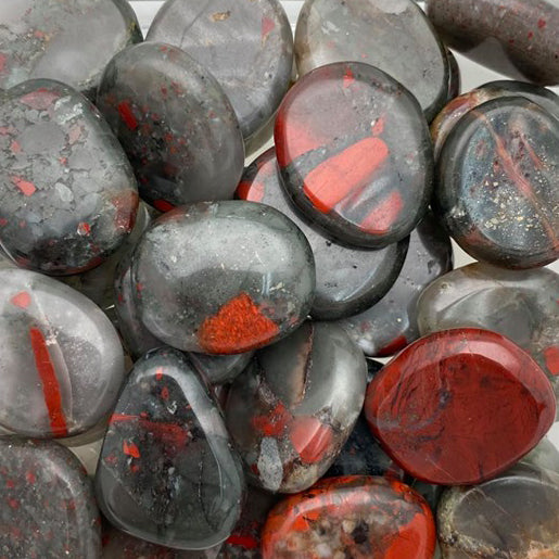 South African Bloodstone, Round