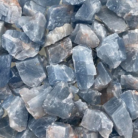 Blue Calcite Rough, Small