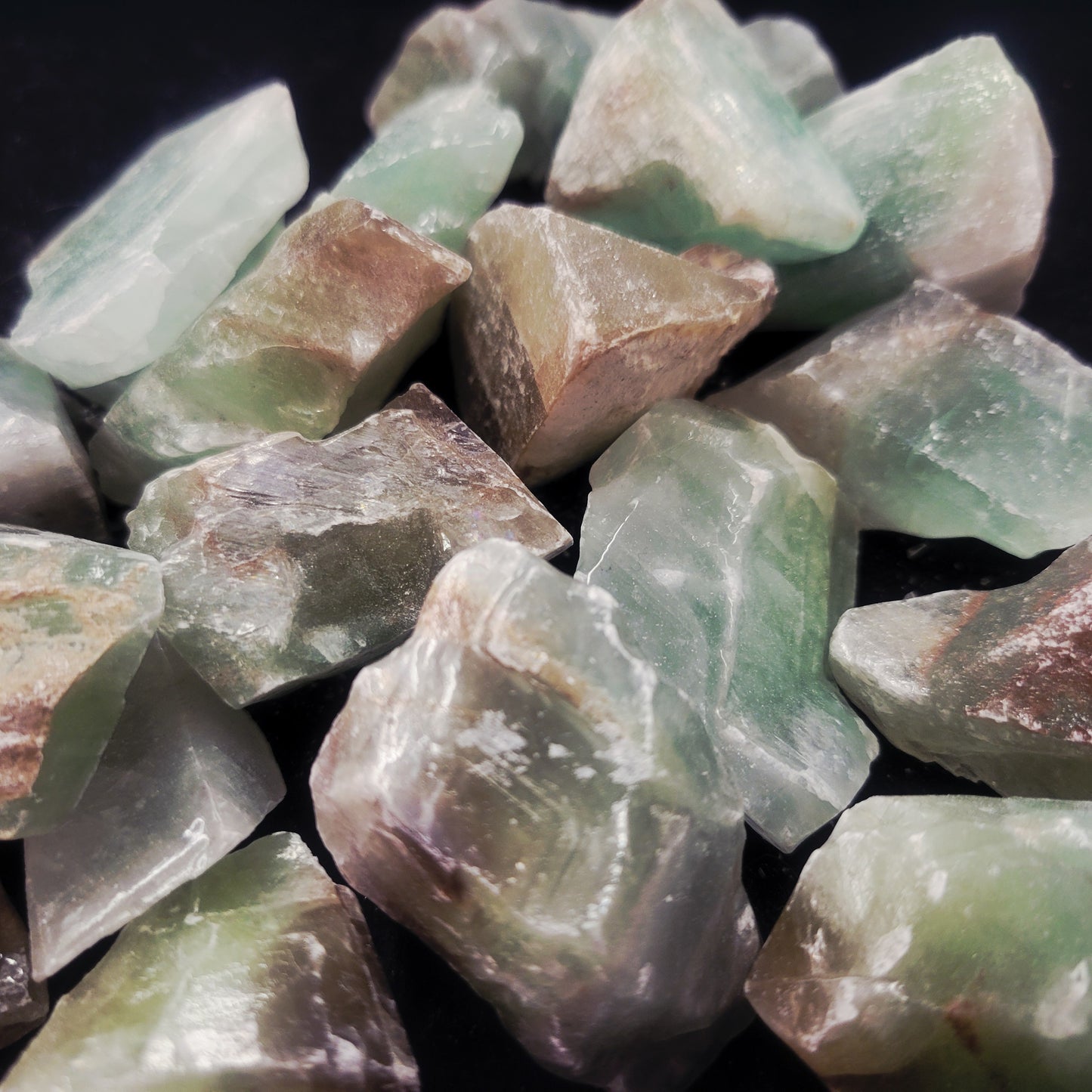 Green Calcite, Rough