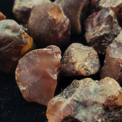 Carnelian, Rough