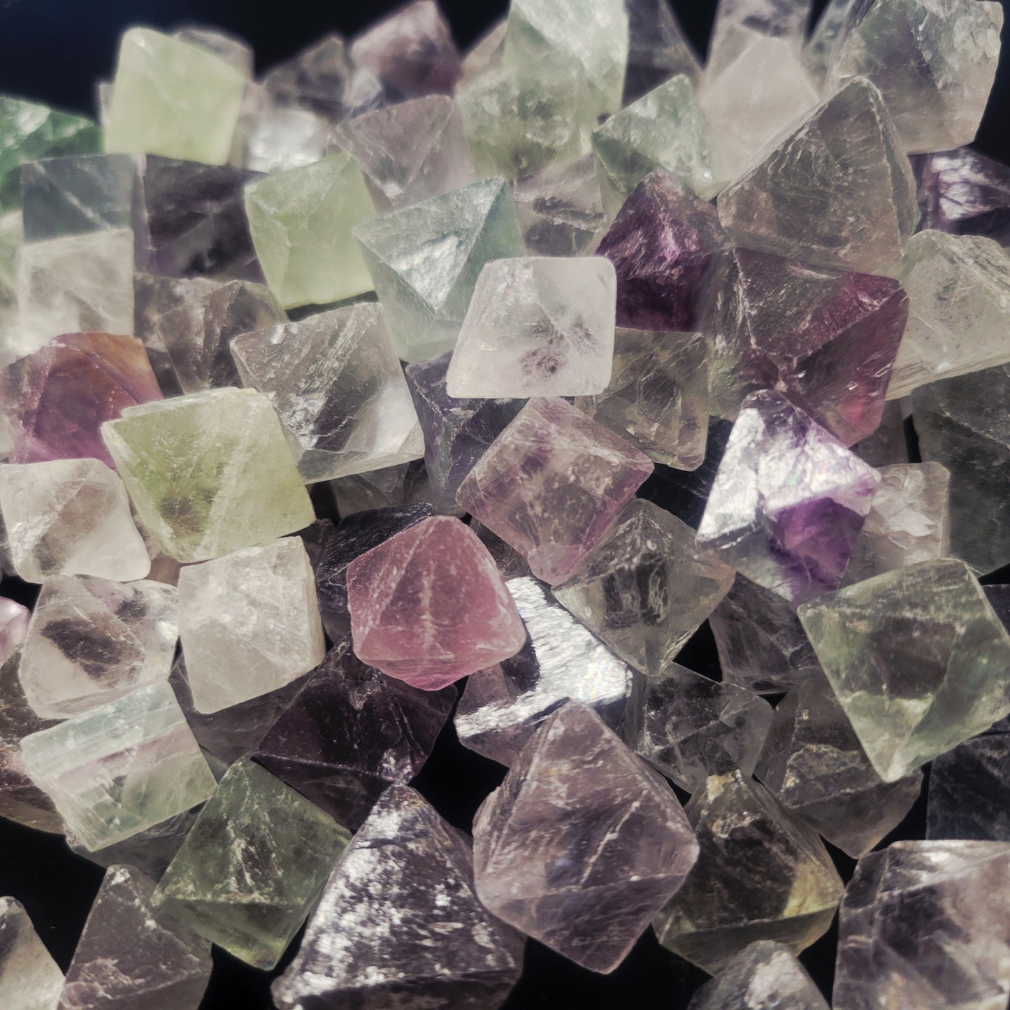 Fluorite, Octahedron