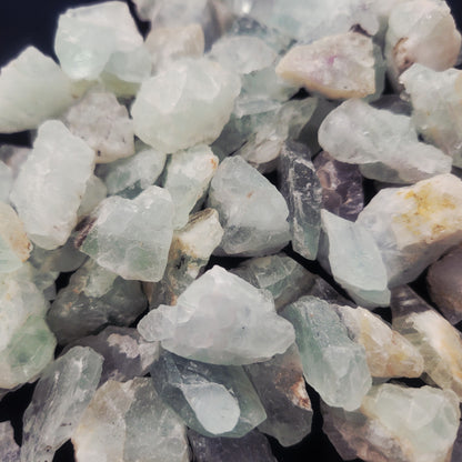 Fluorite, Multicolor, Rough