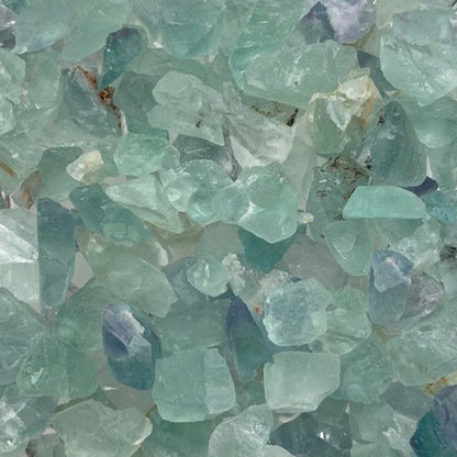 Fluorite, Multicolor, Rough